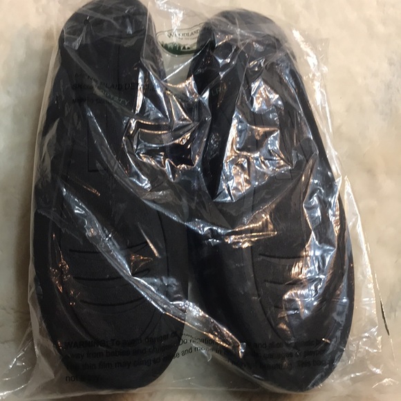 Woodland Creek Moccasins Large Plaid Slippers - Picture 2 of 2